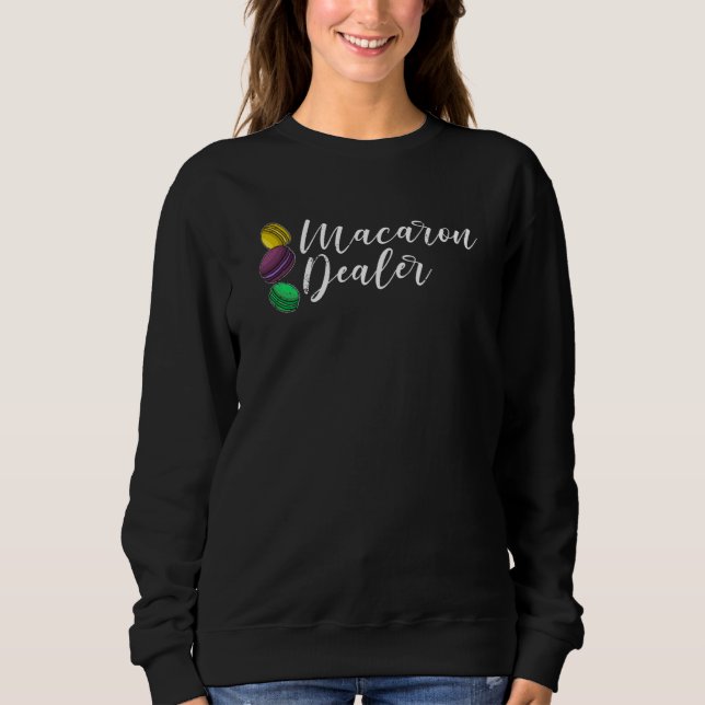 Sweatshirt Macaroons recipes dessert Italy confectionery sayi (Devant)