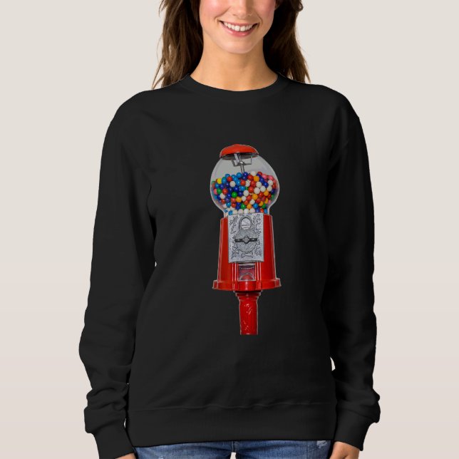 Sweatshirt Machine à bonbons sucrés Bubble Gum Gumball Bubble (Devant)