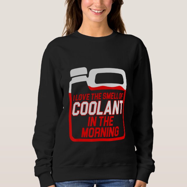 Sweatshirt Machiniste Machine de refroidissement Opérateur d' (Devant)