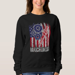 Sweatshirt Machiniste Machine Opérateur Machiniste Machinerie