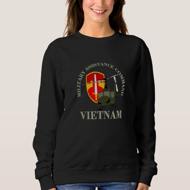 Sweatshirt Macv Sog Vietnam Commandement de l'aide militaire  (Devant)