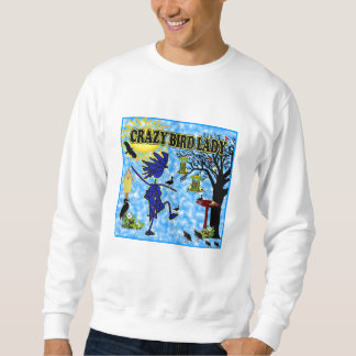 Sweatshirt Madame folle Design d'oiseau