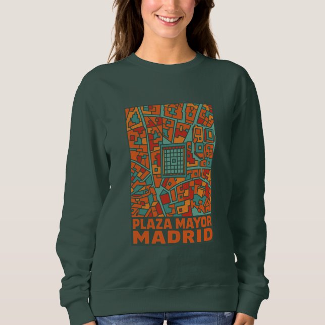 Sweatshirt Madrid Plaza Mayor (Devant)