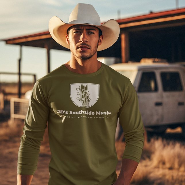 Sweatshirt Magasin de musique du côté sud de JD avec adresse (Créateur téléchargé)