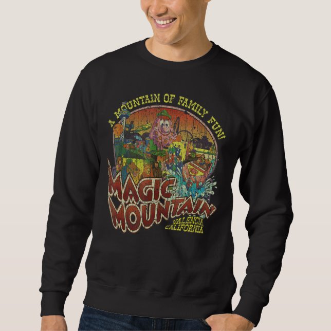 Sweatshirt Magic Mountain Family Fun 1971 (Devant)