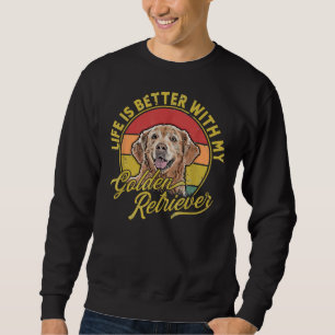 Sweatshirt Magnifique chien d'or