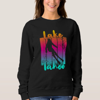 Sweatshirt Magnifique coucher de soleil d'hiver sur le lac Ta