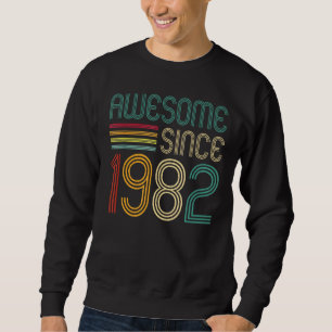 Sweatshirt Magnifique depuis 1982 40e anniversaire Retro