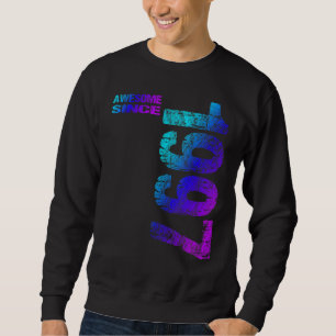 Sweatshirt Magnifique depuis 1997 25e anniversaire Né en 1997