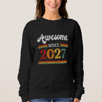 Sweatshirt Magnifique depuis 2027 Légende fête d'anniversaire