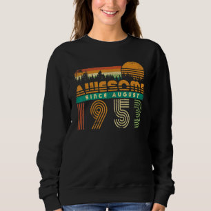 Sweatshirt Magnifique depuis août 1953 Grand-parents Annivers