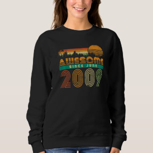 Sweatshirt Magnifique depuis juin 2009 Ado 13ème anniversaire