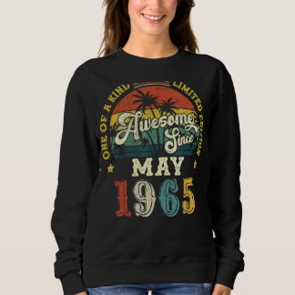 Sweatshirt Magnifique depuis mai 1965 Vintage 57ème anniversa
