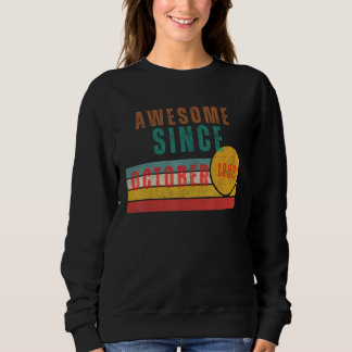 Sweatshirt Magnifique Depuis Octobre 1982 40 Ans Vintage Su