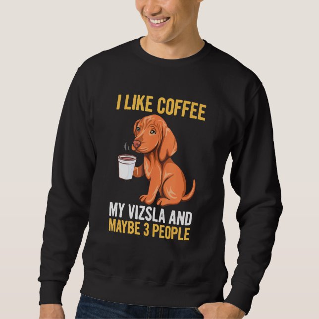 Sweatshirt Magyar Vizsla Conception Pour Un Vizsla 1 (Devant)