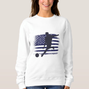 Sweatshirt Maillot de footballeur de la sélection américaine 