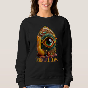 Sweatshirt Main de Hamsa Oeil de Tigre 2