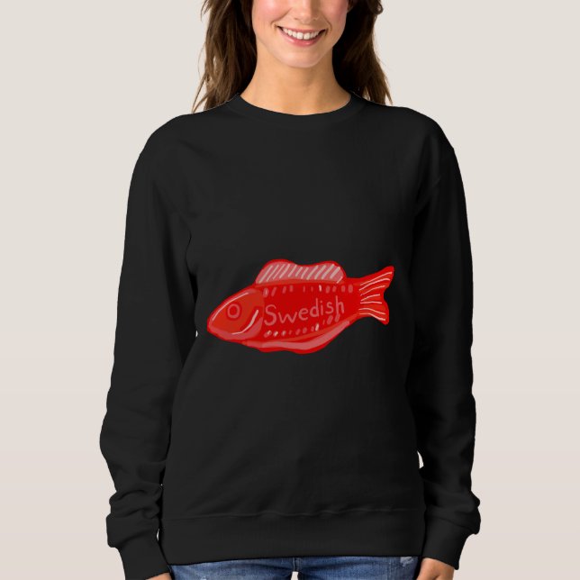 Sweatshirt Main de poisson suédoise tirée (Devant)