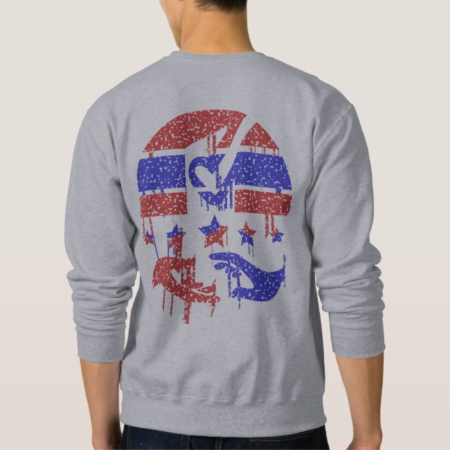Sweatshirt Mains d'unité (Dos)
