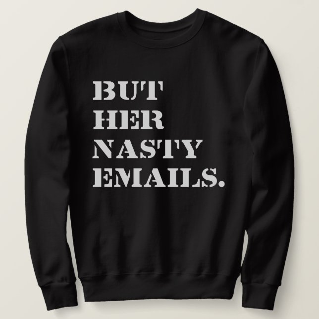 Sweatshirt Mais Ses Nastiques Courriels (Design devant)
