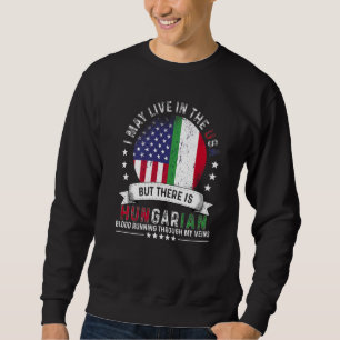 Sweatshirt Maison américaine hongroise aux États-Unis Patriot