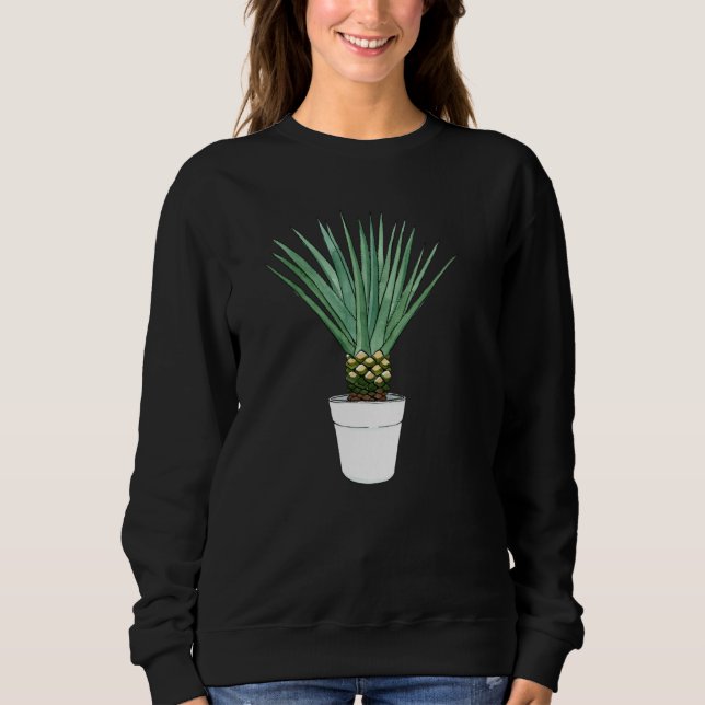 Sweatshirt Maison de Tequila d'Agave Bleue Substance Alcooliq (Devant)
