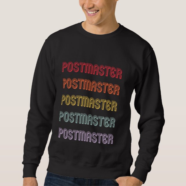 Sweatshirt Maître de poste (Devant)