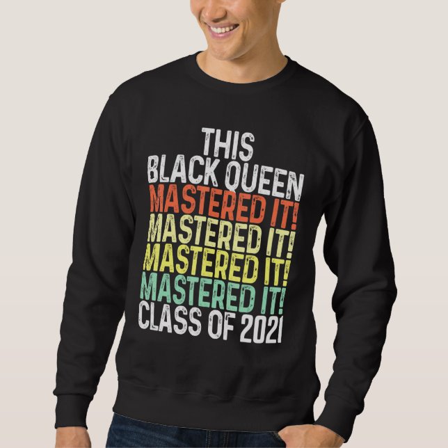 Sweatshirt Maîtrise de la Reine noire 36 (Devant)