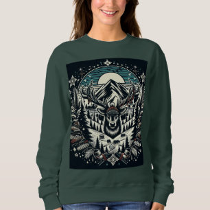 Sweatshirt Majestic Deer