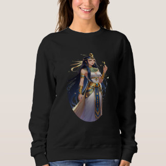 Sweatshirt Majestueuse Reine Égyptienne – Style Anime Premium