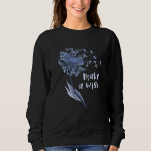 Sweatshirt Make a wish Dandelion Flower