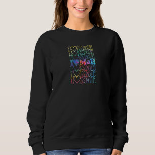 Sweatshirt Mali Tie Dye Cool Vintage inspiré