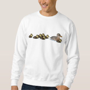 Sweatshirt Mallard et sept canetons