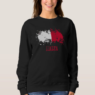 Sweatshirt Maltese enthusiasts for Malta and Malta