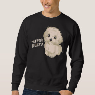 Sweatshirt Maltipoo Grandma Animaux Conception Pour Les Poodl