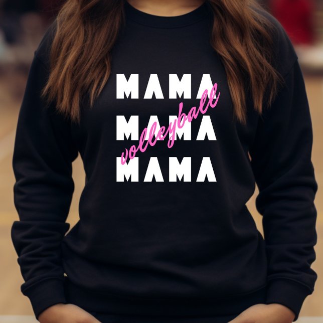 Sweatshirt Mama de volley-ball (Créateur téléchargé)