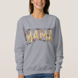Sweatshirt Mama Halloween Conception du thème d'automne