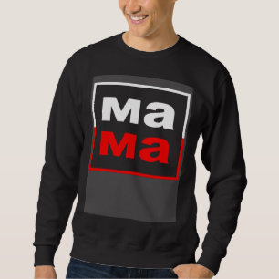 Sweatshirt Mama Polski Vêtements pour maman polonaise Cadeau