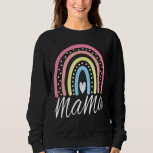 Sweatshirt Mama Rainbow Mothers Day