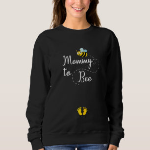 Sweatshirt Maman À Abeille, Femme Mignonne Faire-part de gros