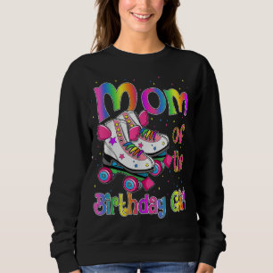 Sweatshirt Maman Anniversaire Rolling Patinage Famille Annive