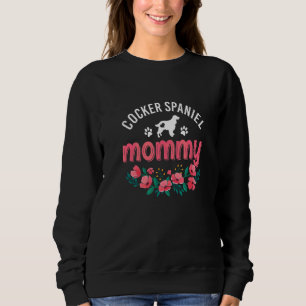 Sweatshirt Maman Cocker Spaniel Femmes Chien Mignon Noël Mama
