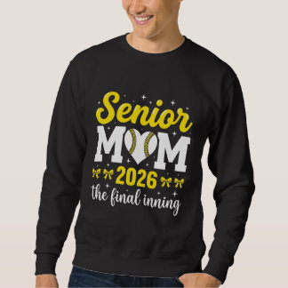 Sweatshirt Maman de baseball senior 2026