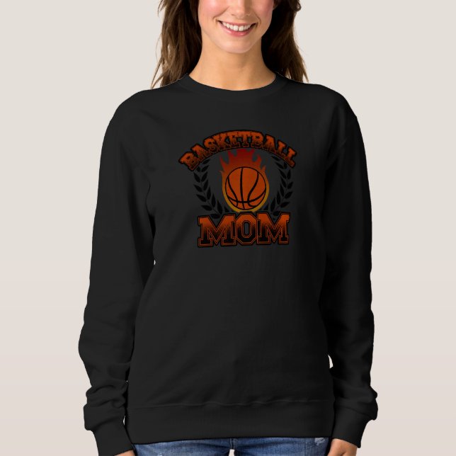 Sweatshirt Maman de basket-ball féminin   (Devant)