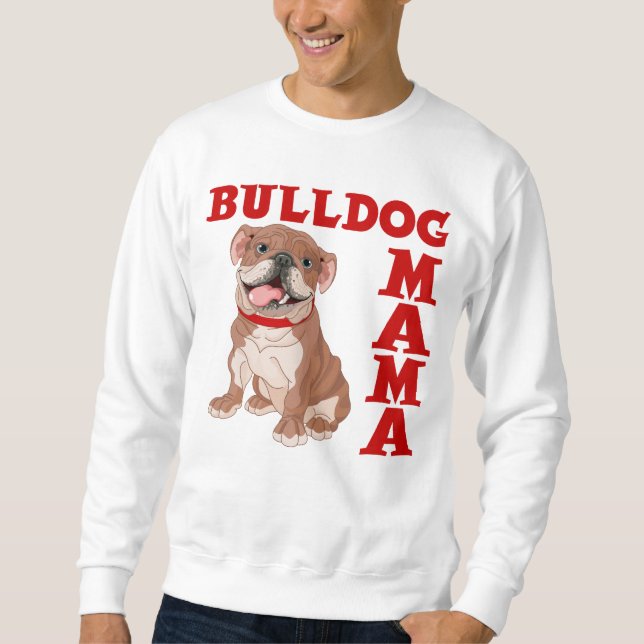 SWEATSHIRT MAMAN DE BOULEDOGUE (Devant)