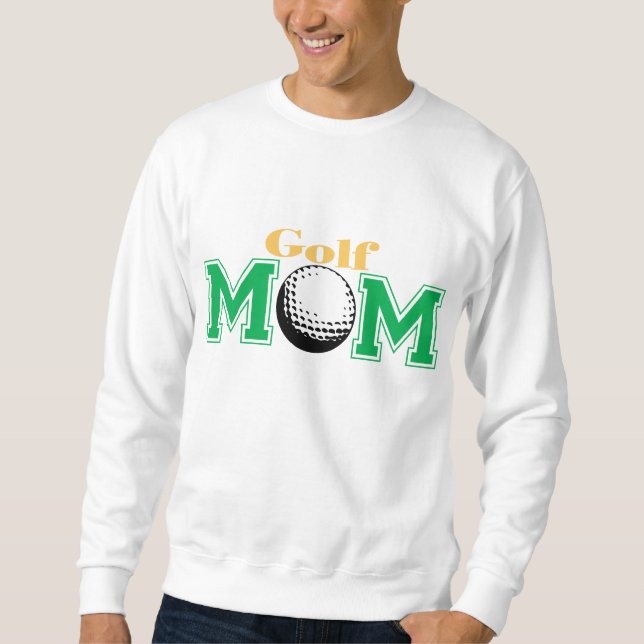 Sweatshirt Maman de golf (Devant)