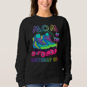 Sweatshirt Maman De L'Anniversaire Fille Rolling Patinage Ann