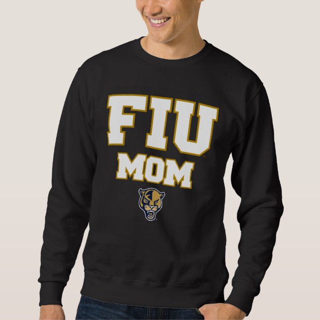 Sweatshirt Maman des Panthers de la FIU internationale de Flo (Devant)