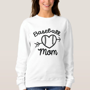 Sweatshirt Maman du baseball