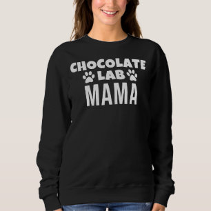 Sweatshirt Maman du laboratoire de chocolat